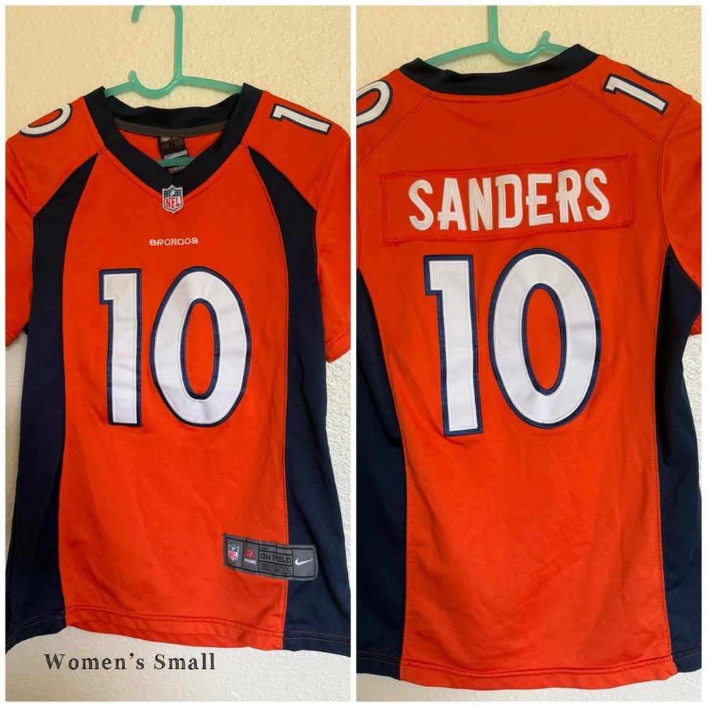 Nike Kids Orange and Navy Jersey